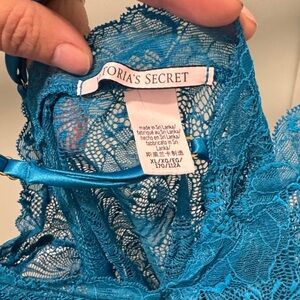 Victoria's Secret Blue Lace lingerie